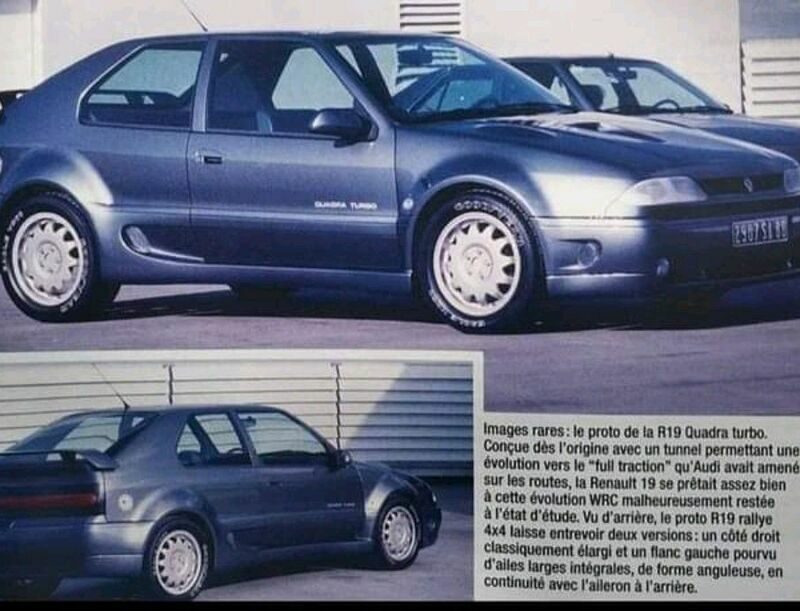 Renault 19 Quadra Turbo