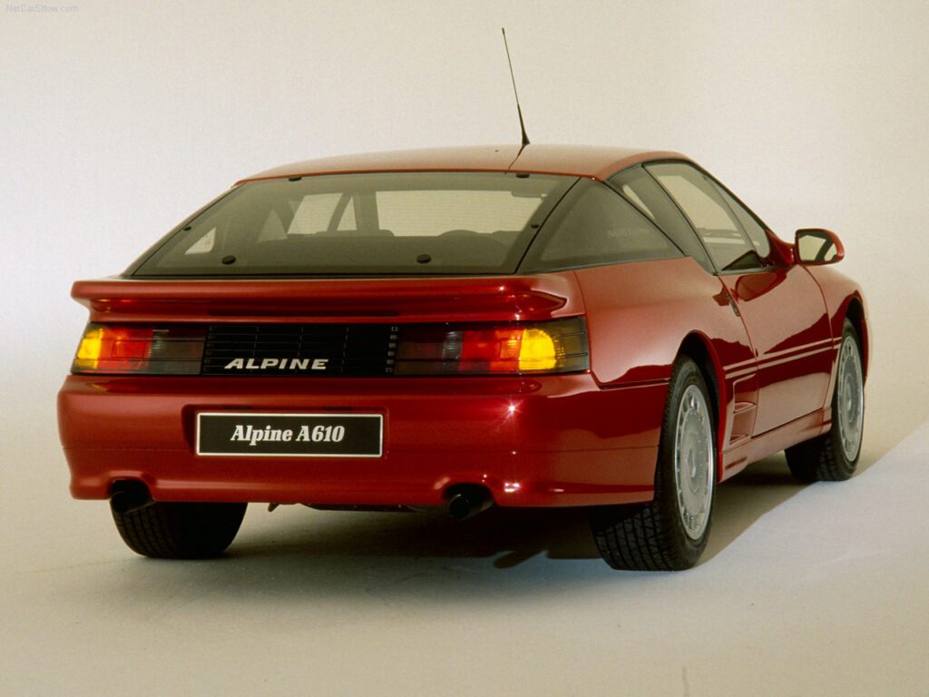 Alpine A610 arrière
